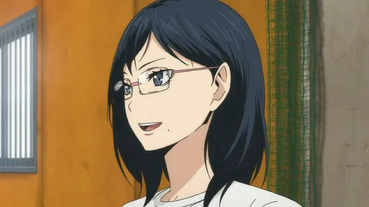 Kieko Shimizu from Haikyuu!!