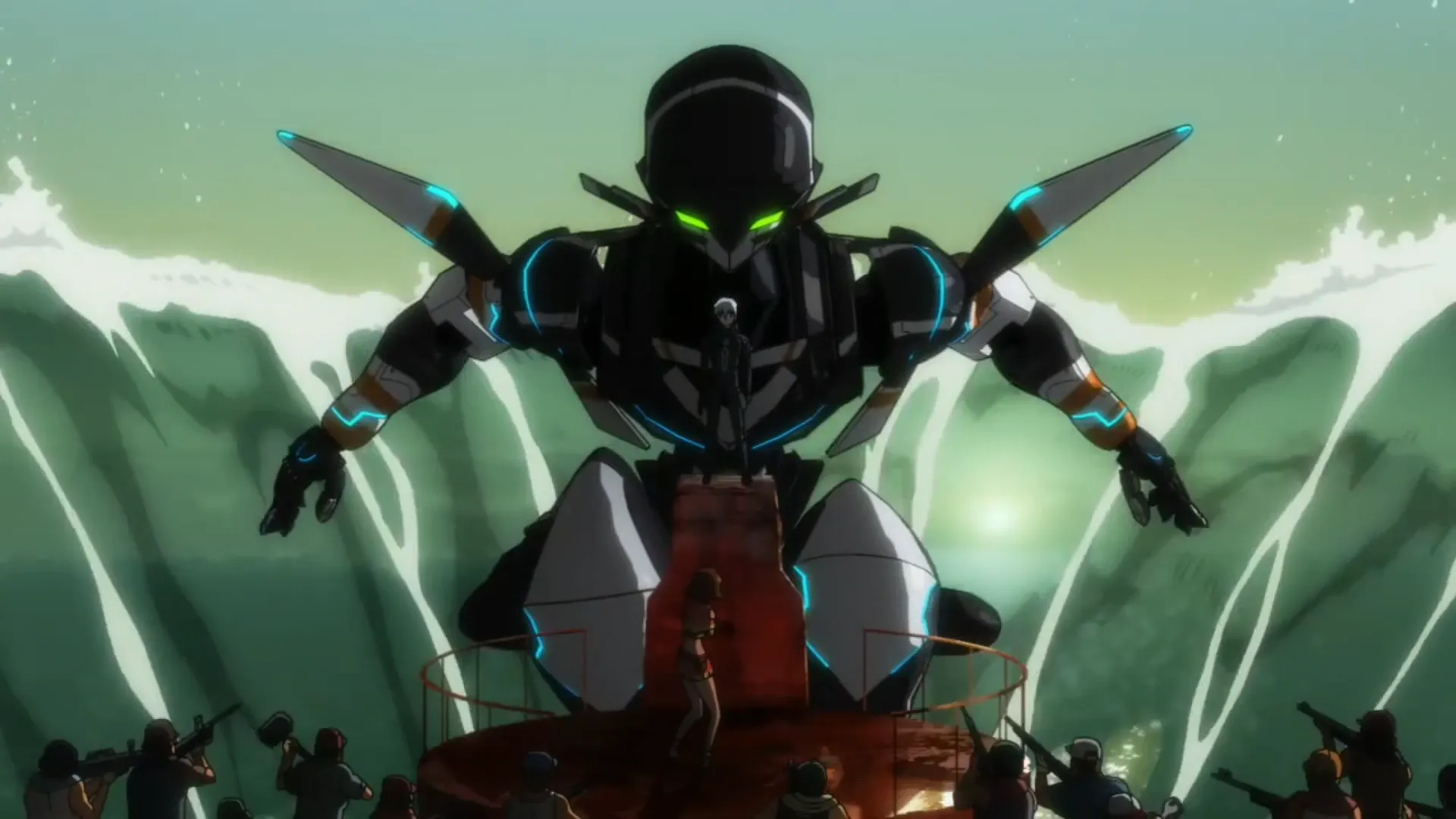 Гаргантия на просторах зелёной планеты (Suisei no Gargantia)